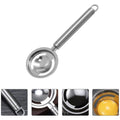 5898 Kitchen Tools Egg Yolk White Separator Stainless Steel Egg White Separator Tools Eggs Yolk Filter Gadgets Kitchen Gadgets Separating Funnel Spoon Egg Divider Tools