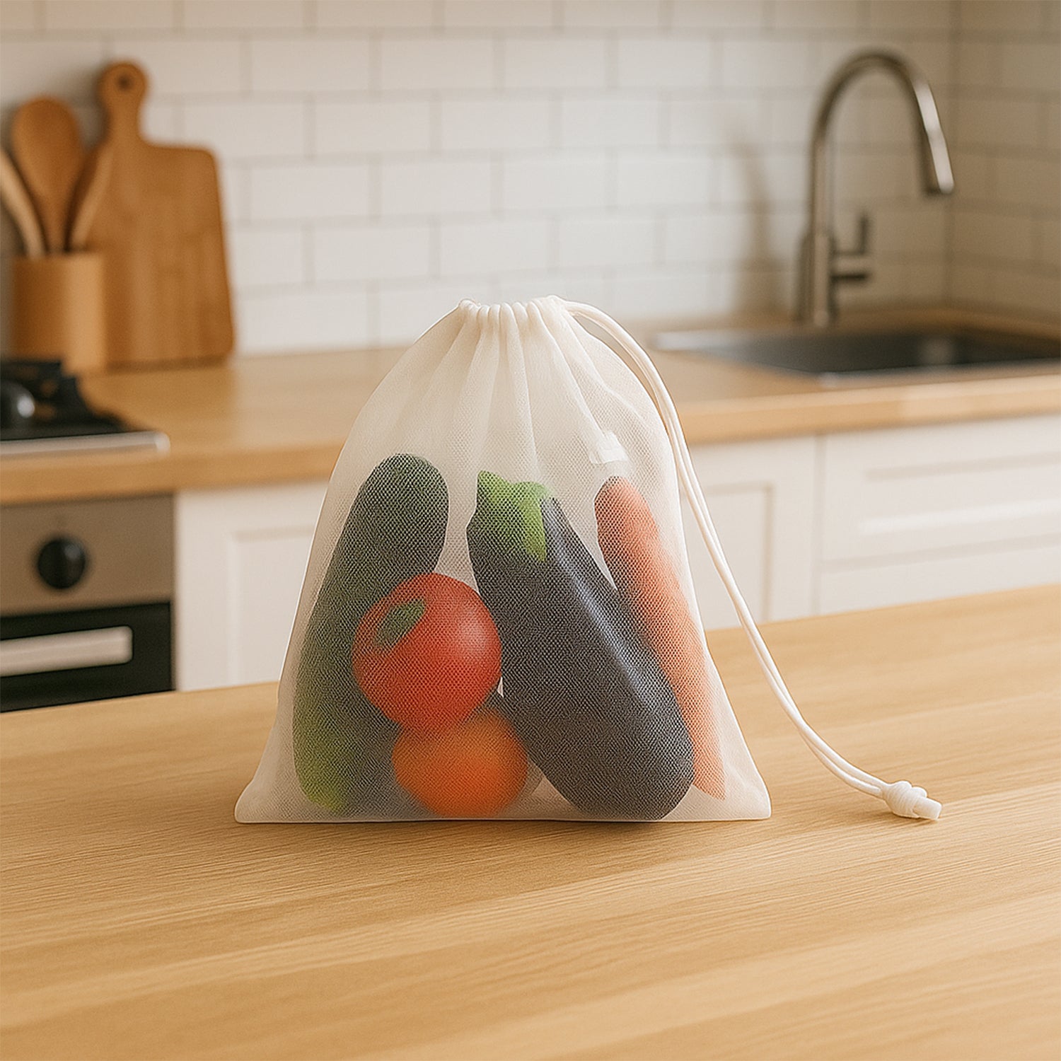 Reusable Mesh Produce Bags (2 Pc)