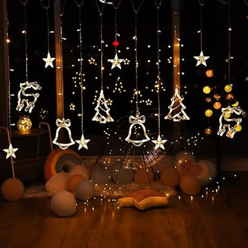 Christmas LED Curtain Lights
