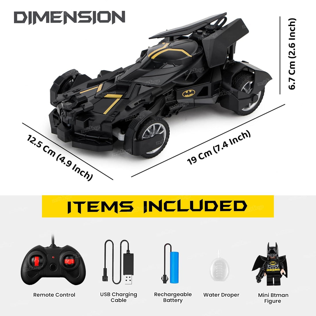 Batmobile RC Car
