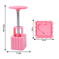 Multipurpose Cookie Biscuit Stamp Mold Set With Press Handle
