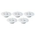 5 Pcs Multipurpose Sink Drain Hair Catcher  Strainer Filter (3045 Mm)