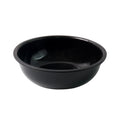 Plastic 6 Inch Black Round Deep Serving Bowl (1 Pc)