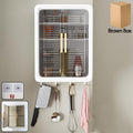 Large Wall-mounted Kitchen Storage Cabinet Set