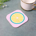 Premium Silicone Drink Coaster (1 Pc 88 Cm  Mix Design)