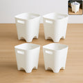 Modern Plastic Dustbin  Waste Paper Basket - (4 Pc)