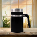 Stainless Steel Vacuum Cofee Cup With Non Slip Scalding (600ml Approx)