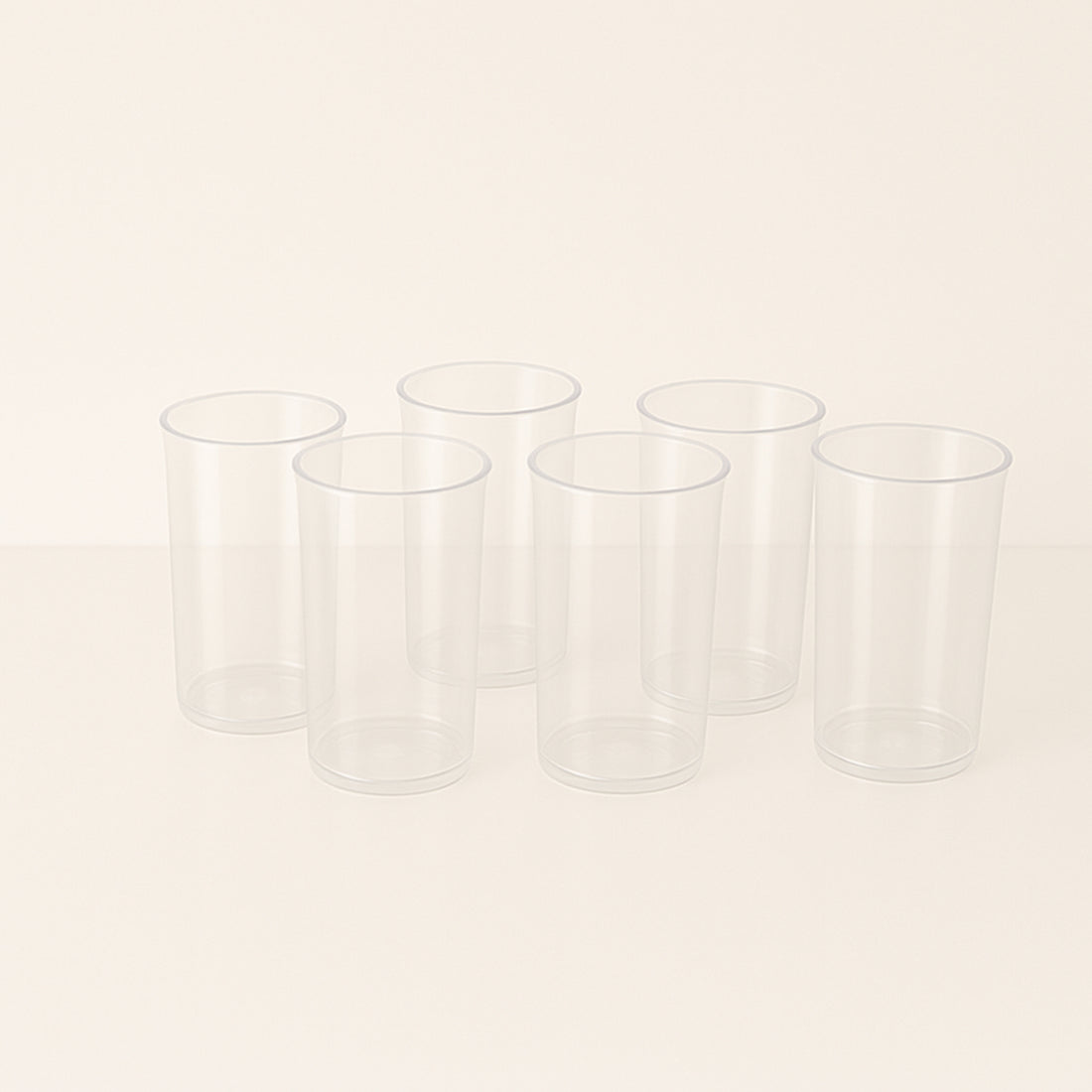 Supermom Martini Clear Glass Set (6 Pc)