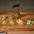 Supermom Premium 5-in-1 Stainless Steel Grater And Slicer