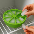 Lemon Shape Flexible Silicone Ice Cube Tray  8-slot Round Ice Mold (1 Pc)