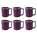 Supermom Stainless Steel Inner Coffee Mug Set (200ml  6 Pc)