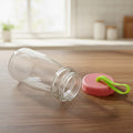 Premium Glass Bottle With Leak-proof Lid 300 Ml