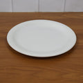 Plastic Round Dinner  Serving Plate  23 Cm (1 Pc)
