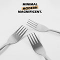 Premium Stainless Steel Dinner Fork - (3 Pc  Set)
