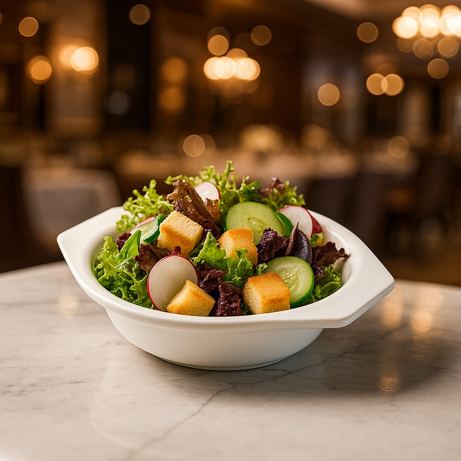 Premium Plastic Serving  Mixing Bowl With Easy-grip Side Tabs (1 Pc)