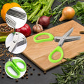 Premium 5 Blade Multipurpose Herb Scissors (1 Pc)