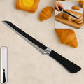 Premium 32 Cm Serrated Bread Knife With Ergonomic Handle
