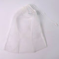 Reusable Transparent Drawstring Mesh Storage Bag (1 Pc)