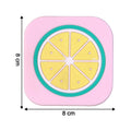 Premium Silicone Drink Coaster (1 Pc 88 Cm  Mix Design)
