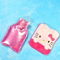 6520 Pink Hello Kitty Small Hot Water Bag With Cover For Pain Relief Neck Shoulder Pain And Hand Feet Warmer Menstrual Cramps.