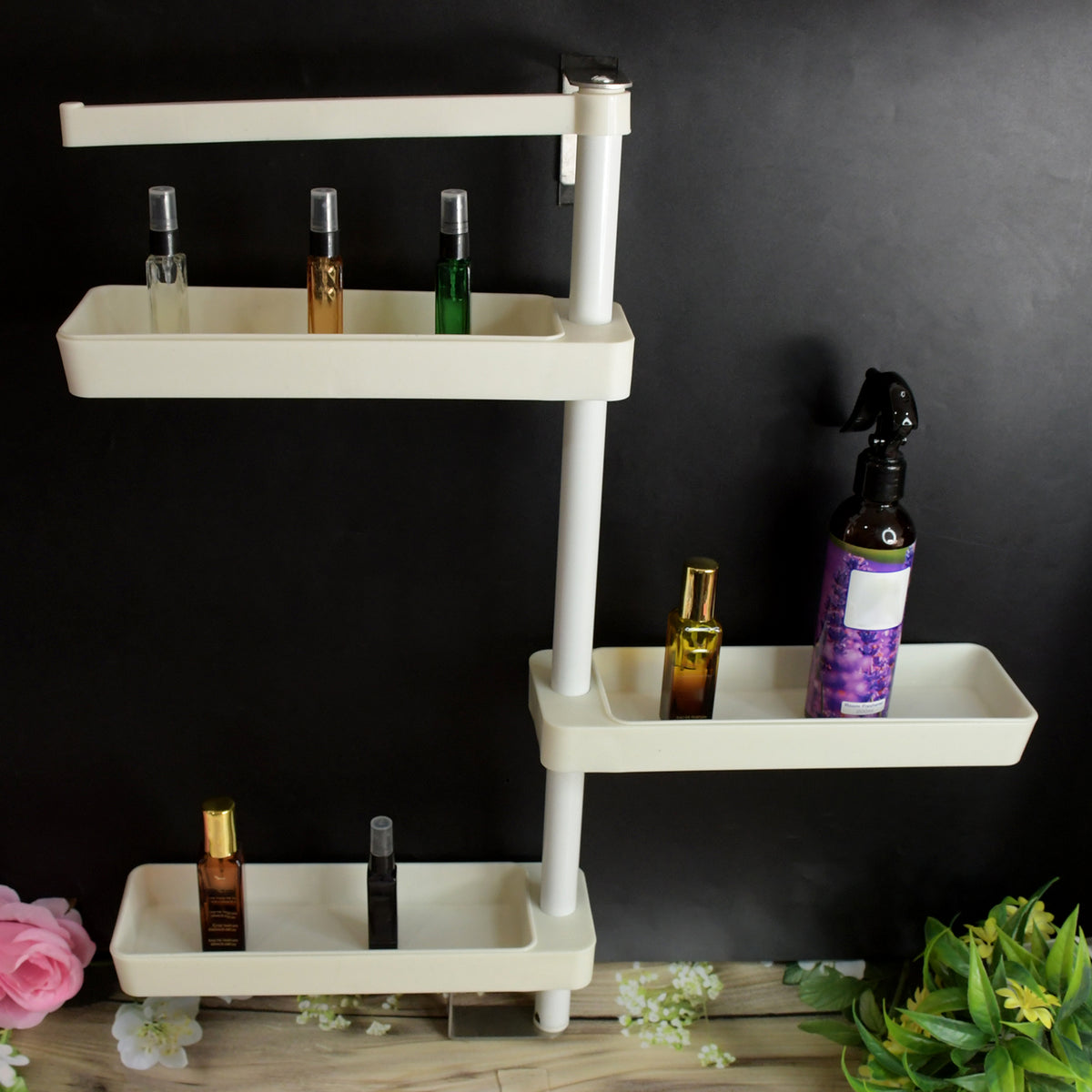 Umh Racks Kitchen Organization Rotating Shelf Storage Racks Multipurpose Adjusta