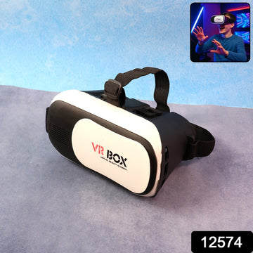 Vr Box Virtual Reality 3d Glasses Headset (1 Pc)