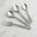 Stainless Steel Cutlery Set With Elegant Storage Stand (24 Pc)