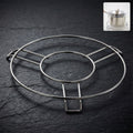 Stainless Steel Round Table Ring Hot Pot Stand (1 Pc)